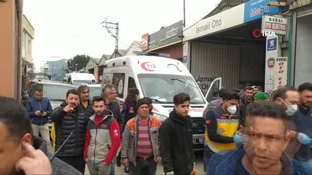 Son dakika haberleri | Hurda deposunda patlama meydana geldi: 2 yaralı