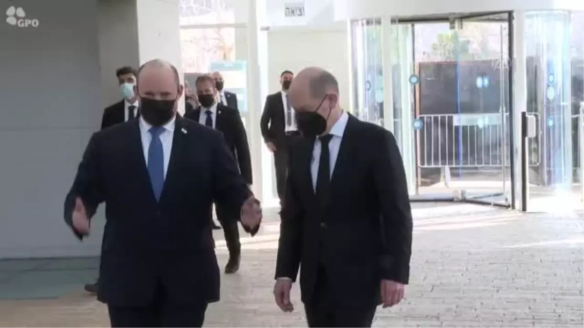 İsrail Başbakanı Bennett Alman mevkidaşı Scholz\'la "uluslararası ve bölgesel" gelişmeleri görüştü