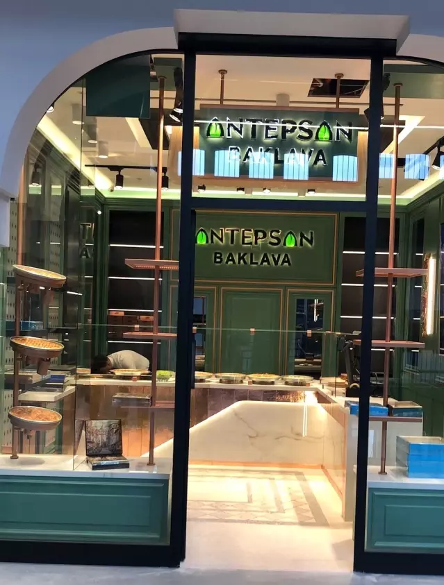 İstanbul Galataport'taki tek Gaziantepli firma Antepsan baklava