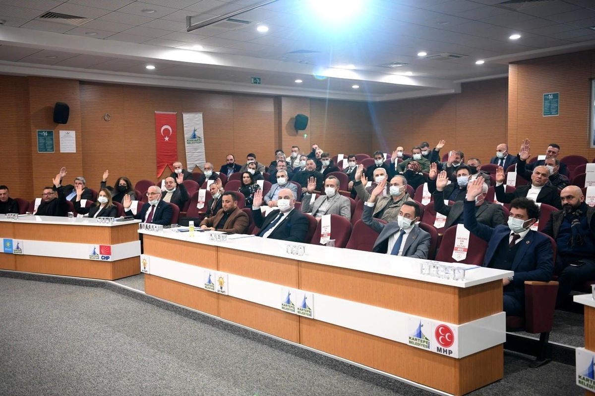 Kartepe Belediyesi'nin mart ayı meclis toplantısı yapıldı