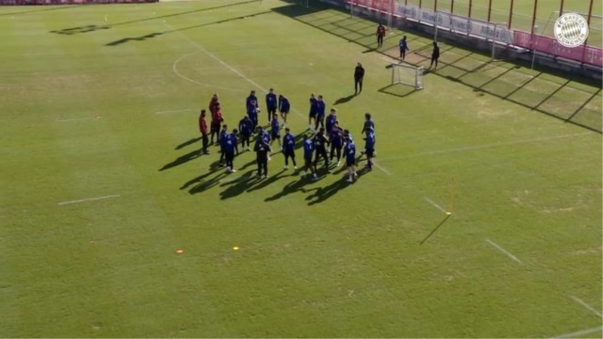 Lewandowski, Gnabry ve arkadaşları Leverkusen maçına hazırlanıyor