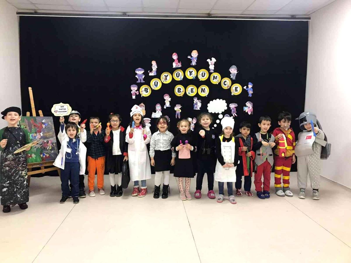 Minikler meslekleri tanıdı
