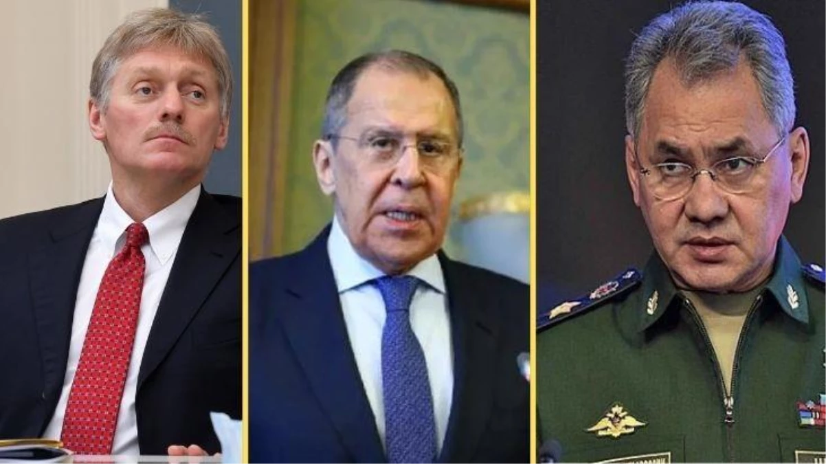 Rusya adına 3 üst düzey isimden açıklamalar! Peskov, Şoygu ve Lavrov konuştu! Üçü de savaş sürecek dedi!