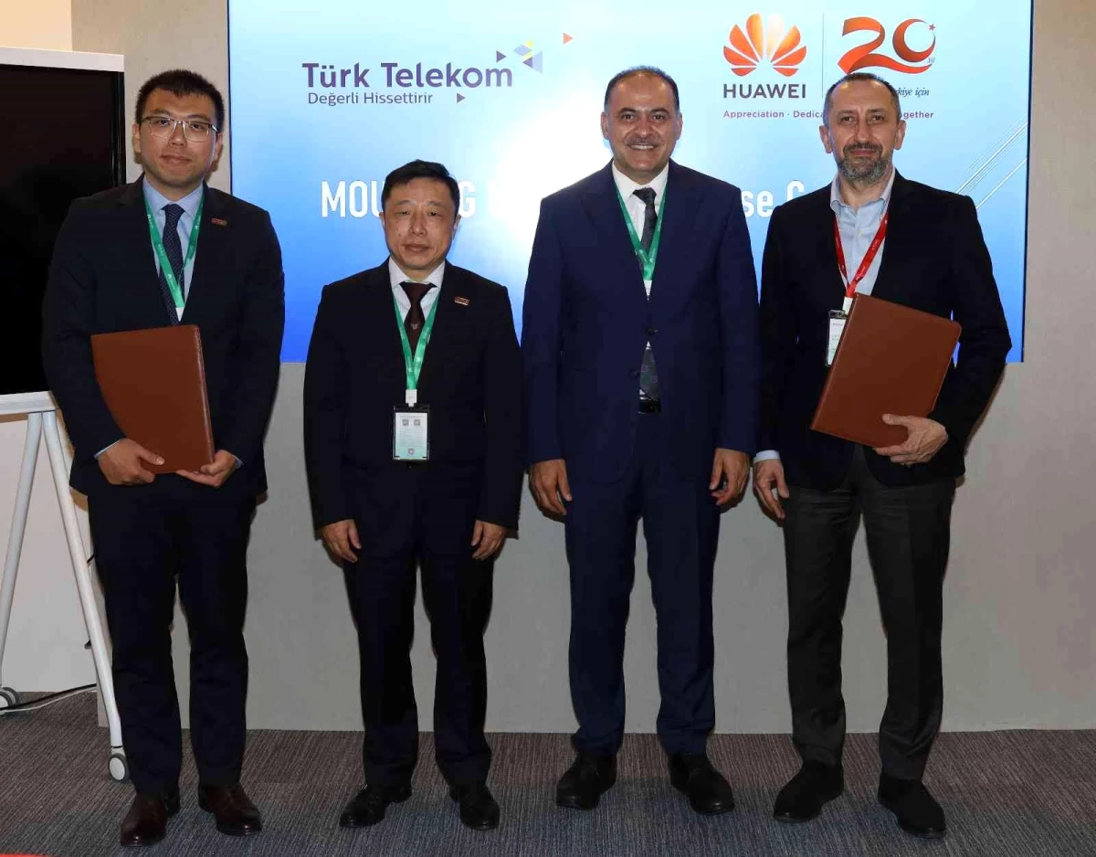 Türk Telekom ve Huawei\'den dev 5G işbirliği