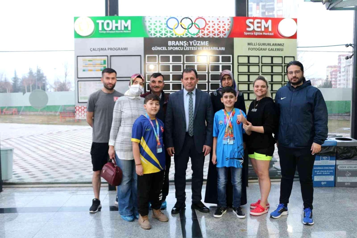 Ali İhsan Kabakcı\'dan şampiyonlara ziyaret