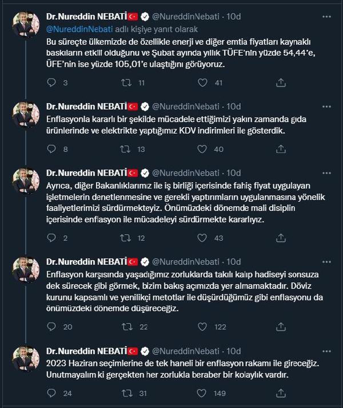 Son dakika... Bakan Nebati: Döviz kurunu düşürdüğümüz gibi enflasyonu da düşüreceğiz