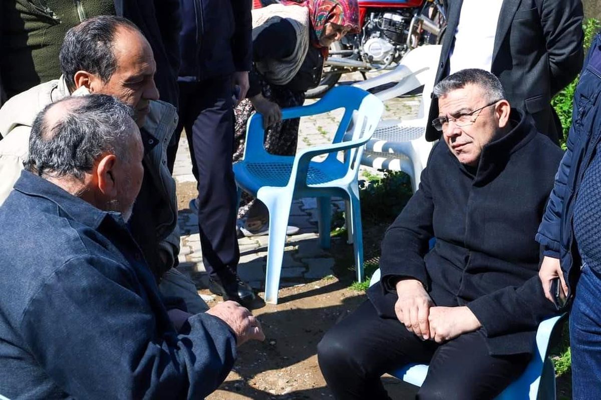 Başkan Güler'den evi yanan aileye 'geçmiş olsun' ziyareti