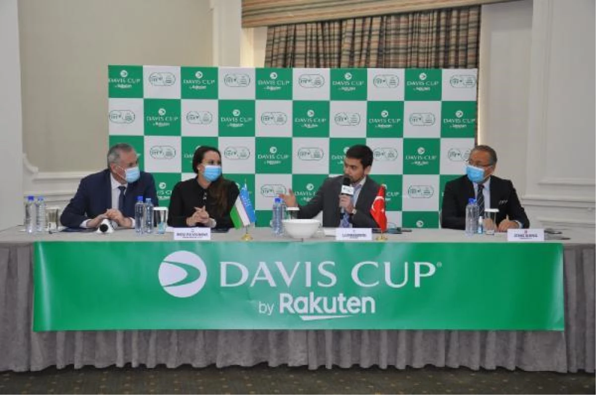 Davis Cup Özbekistan-Türkiye eşleşmesinde kuralar çekildi
