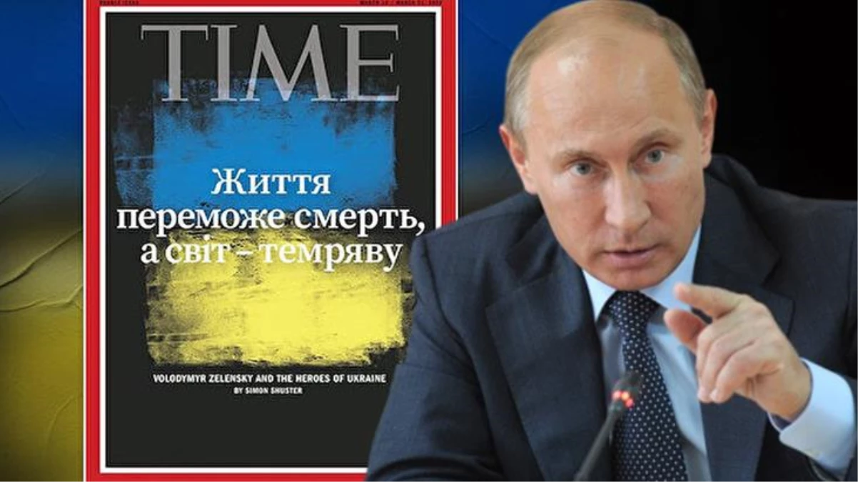 Time dergisinden çok konuşulacak Ukrayna kapağı: Aydınlık karanlığa galip gelecek
