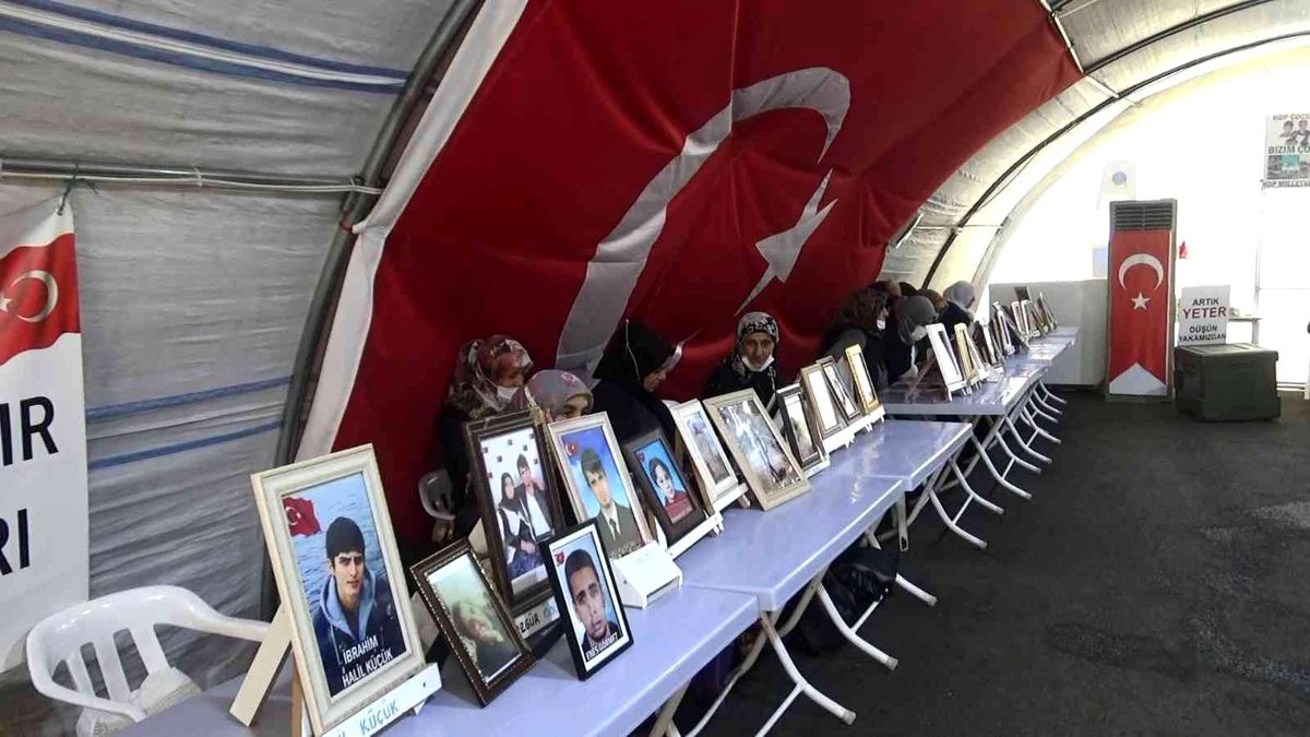 Evlat nöbetindeki anneden dağa kaçırılan oğluna \'teslim ol\' çağrısı