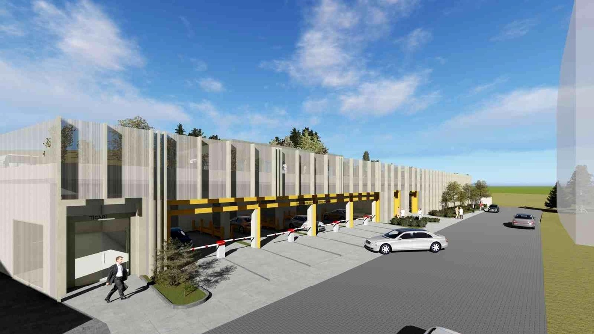 Havza Mekanik Otoparkı\'nın yüzde 82\'si bitti