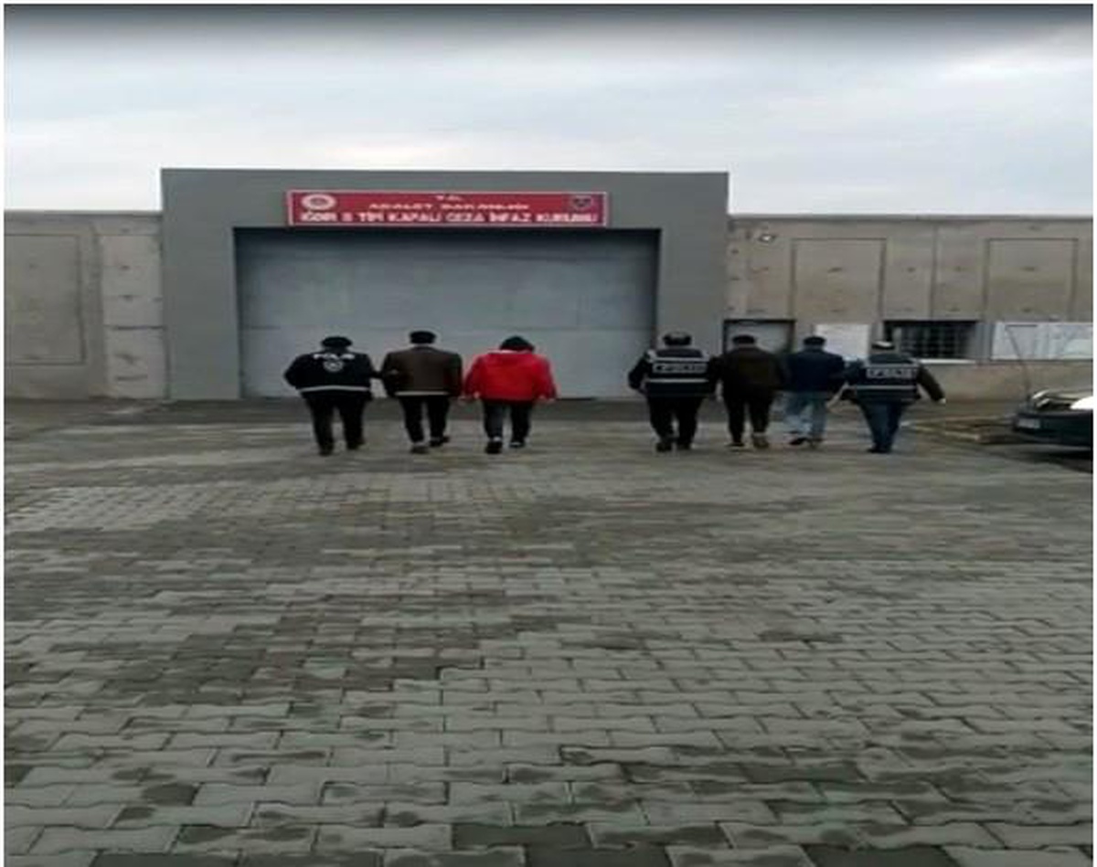 Iğdır\'da hırsızlık zanlısı 6 kişi tutuklandı