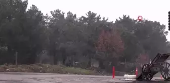 Kentin yüksek kesimlerinde kar yağışı başladı