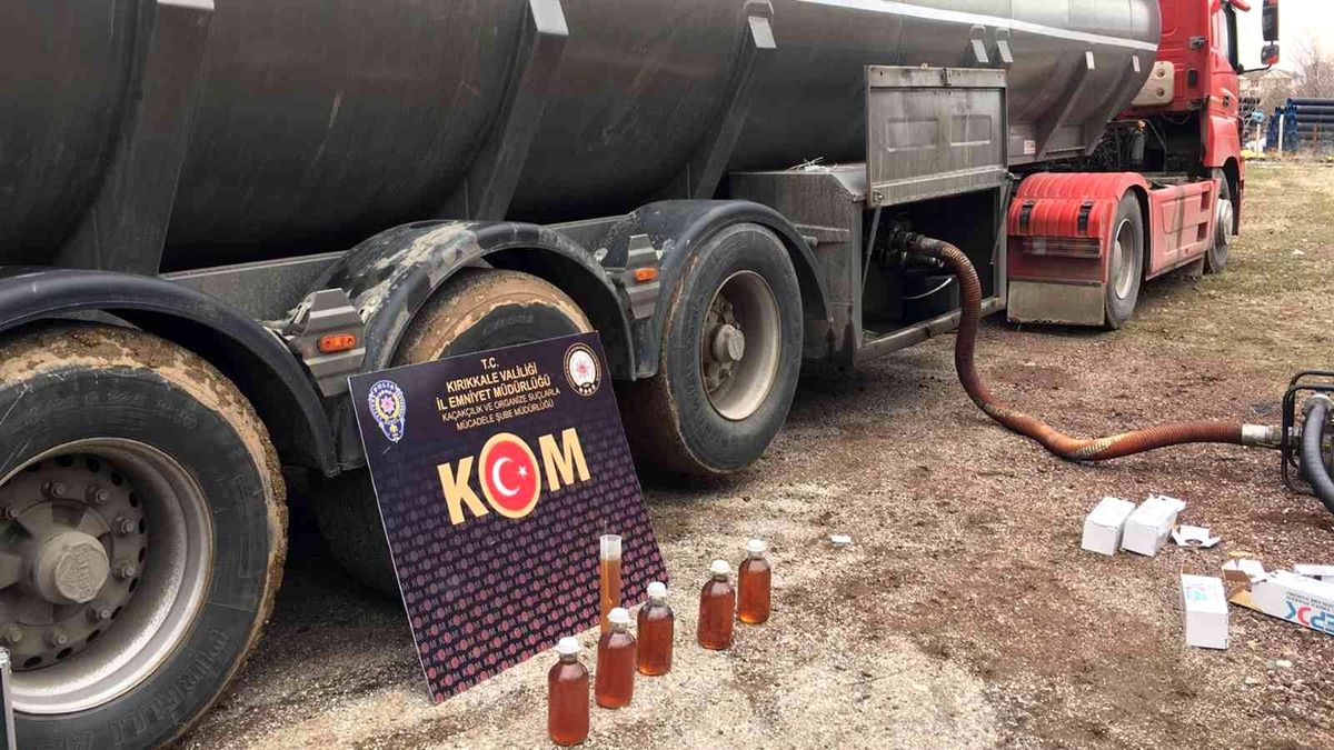 Kırıkkale\'de 26,5 ton kaçak akaryakıt ele geçirildi