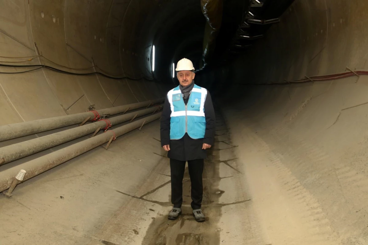 Kocaeli\'de metro projesinde tünel açma çalışmaları sürüyor