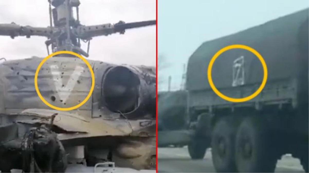 Rus tanklarındaki Z ve V harflerinin gizemi ortaya çıktı! Rusya Savunma Bakanlığı açıkladı