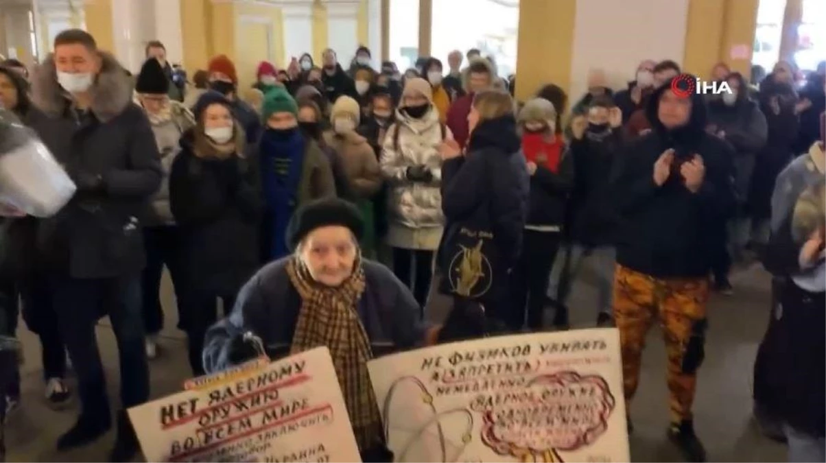 Son dakika haber: Rusya\'da savaş karşıtı gösteriler devam ediyor