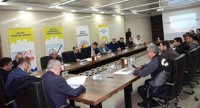 Tatvan Küçük Sanayi Sitesinin sorunları görüşüldü