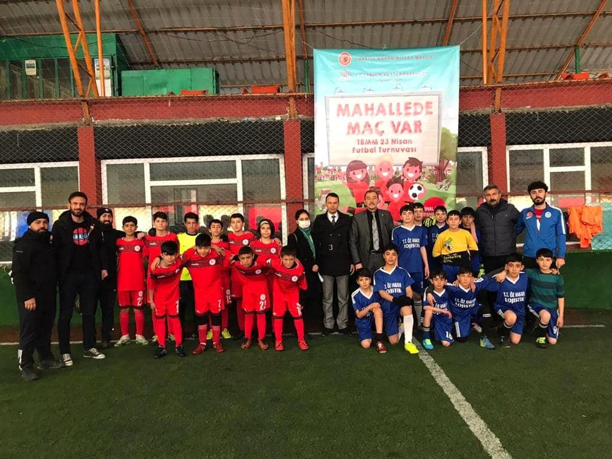 Van\'da \'mahallede maç var\' etkinliği