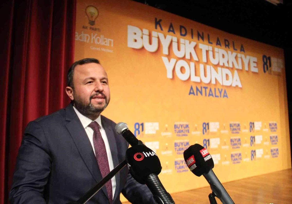 Son dakika haberi... AK Parti Antalya İl Başkanı Taş: "Kadınlarımızın desteğiyle 2023 seçimini kazanacağız"