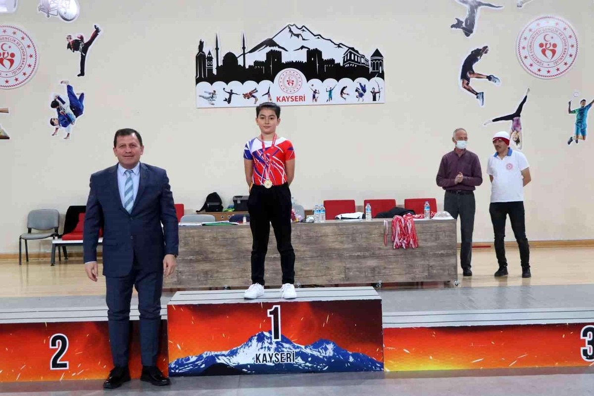 Artistik Cimnastik İl birinciliği tamamlandı