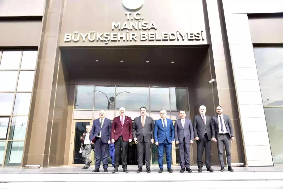 Başkan Ergün, MHP heyetini ağırladı