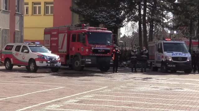 İç Anadolu'da okullarda deprem tatbikatı yapıldı