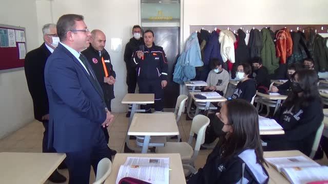 İç Anadolu'da okullarda deprem tatbikatı yapıldı