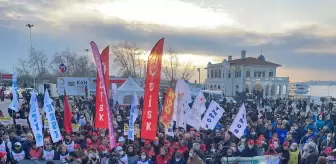 Kadıköy'de savaş karşıtı eylem düzenlendi