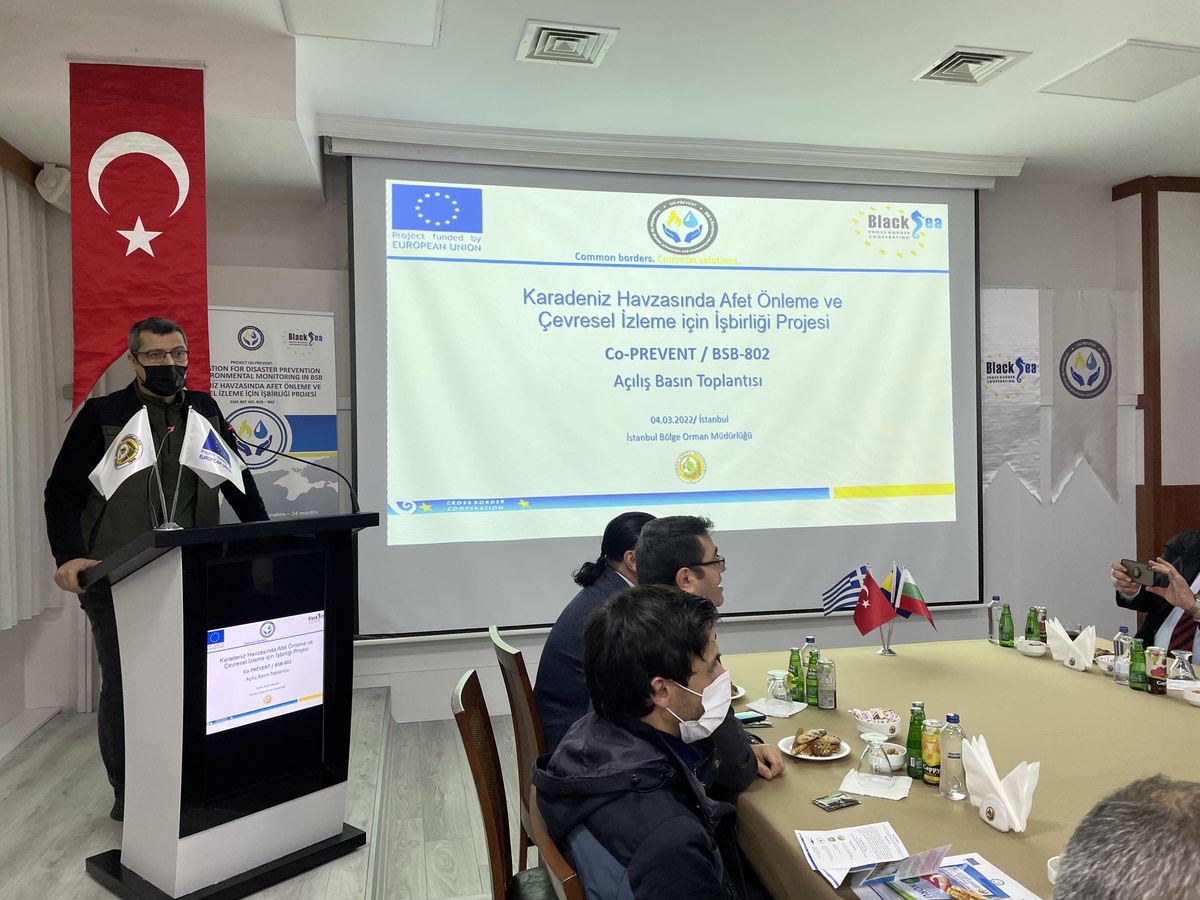 Karadeniz havzasında afetlerin önlenmesine ilişkin projenin açılışı İstanbul\'da yapıldı