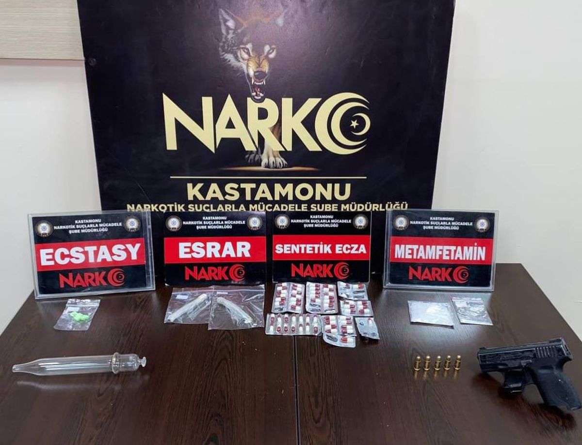 Kastamonu\'da uyuşturucu operasyonlarında 5 kişi yakalandı