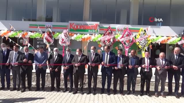 Kilis'te Türkiye Tarım Kredi Kooperatifi marketi faaliyete girdi
