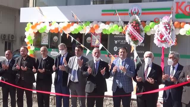 Kilis'te Türkiye Tarım Kredi Kooperatifi marketi faaliyete girdi