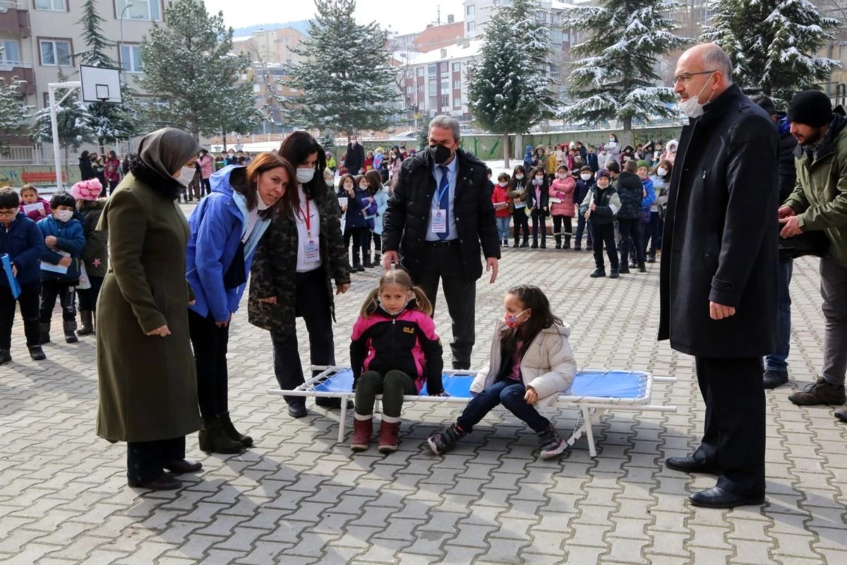 Kütahya\'da 556 okulda deprem tatbikatı