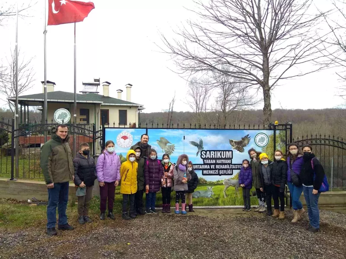 Öğrenciler yaban hayatını yerinde inceledi