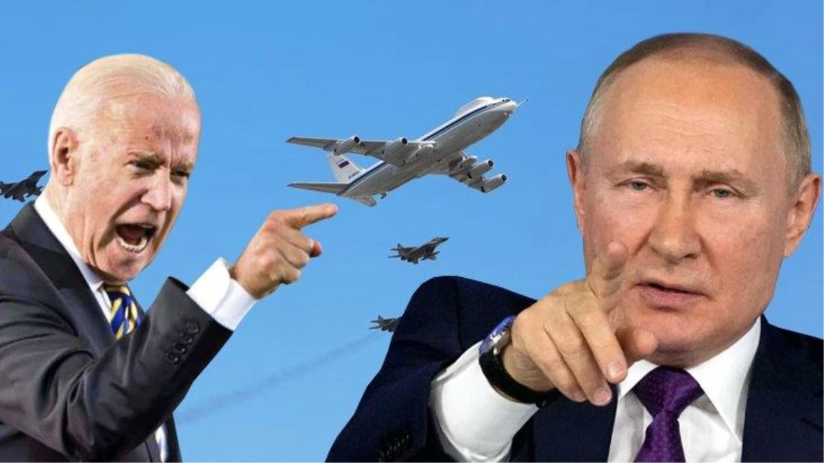 Putin\'in \'Nükleer güç\' tehdidinin ardından Biden, "kıyamet günü uçağı"nı havalandırdı!