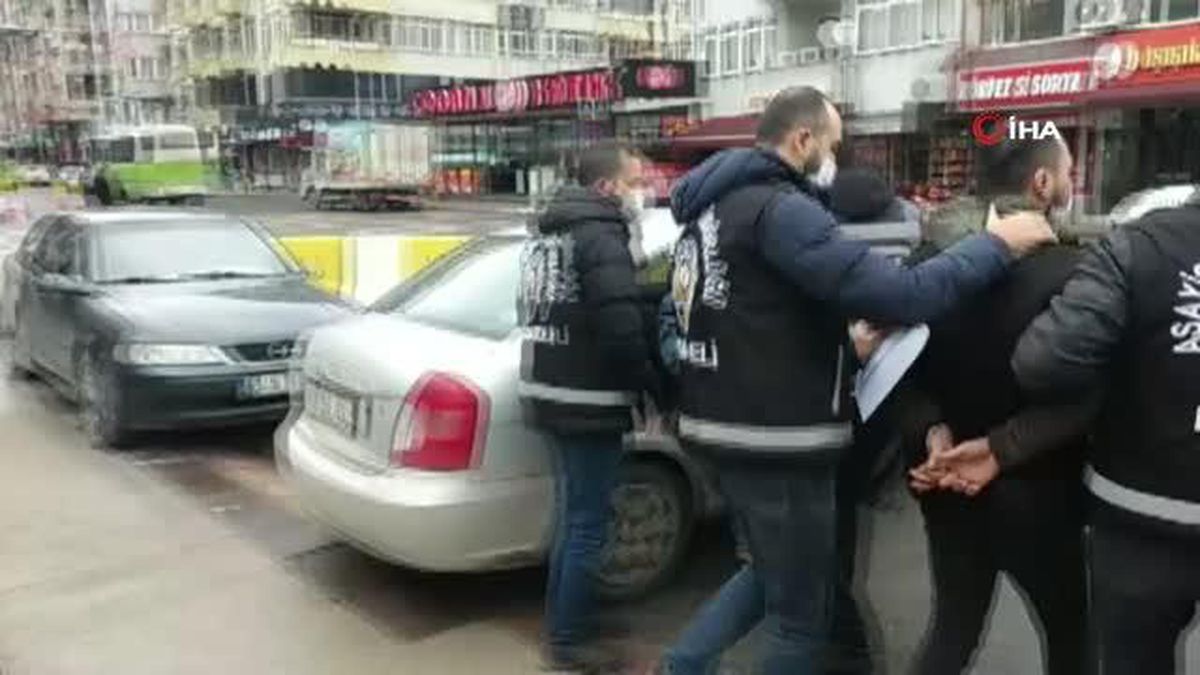 Ziynet eşya ve para çalan şüpheliler tutuklandı