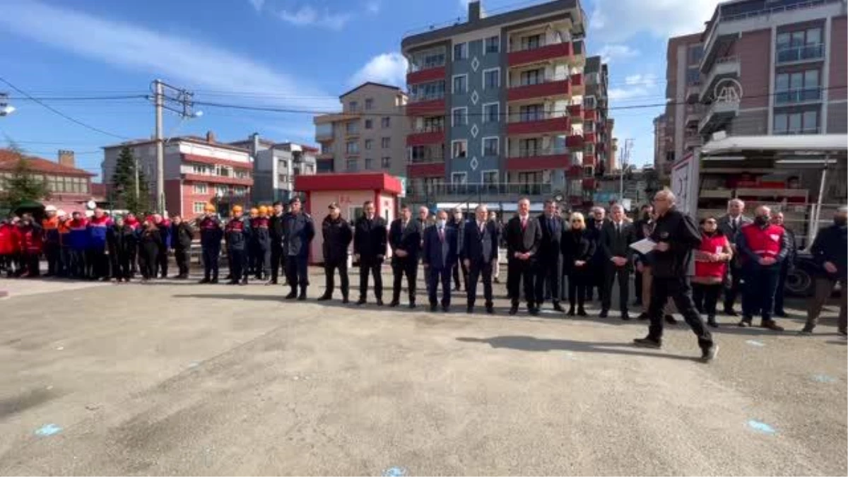 ZONGULDAK - Tüm okullarda eş zamanlı deprem tatbikatı