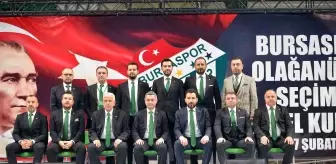 Bursaspor'da görev dağılımı gerçekleşti