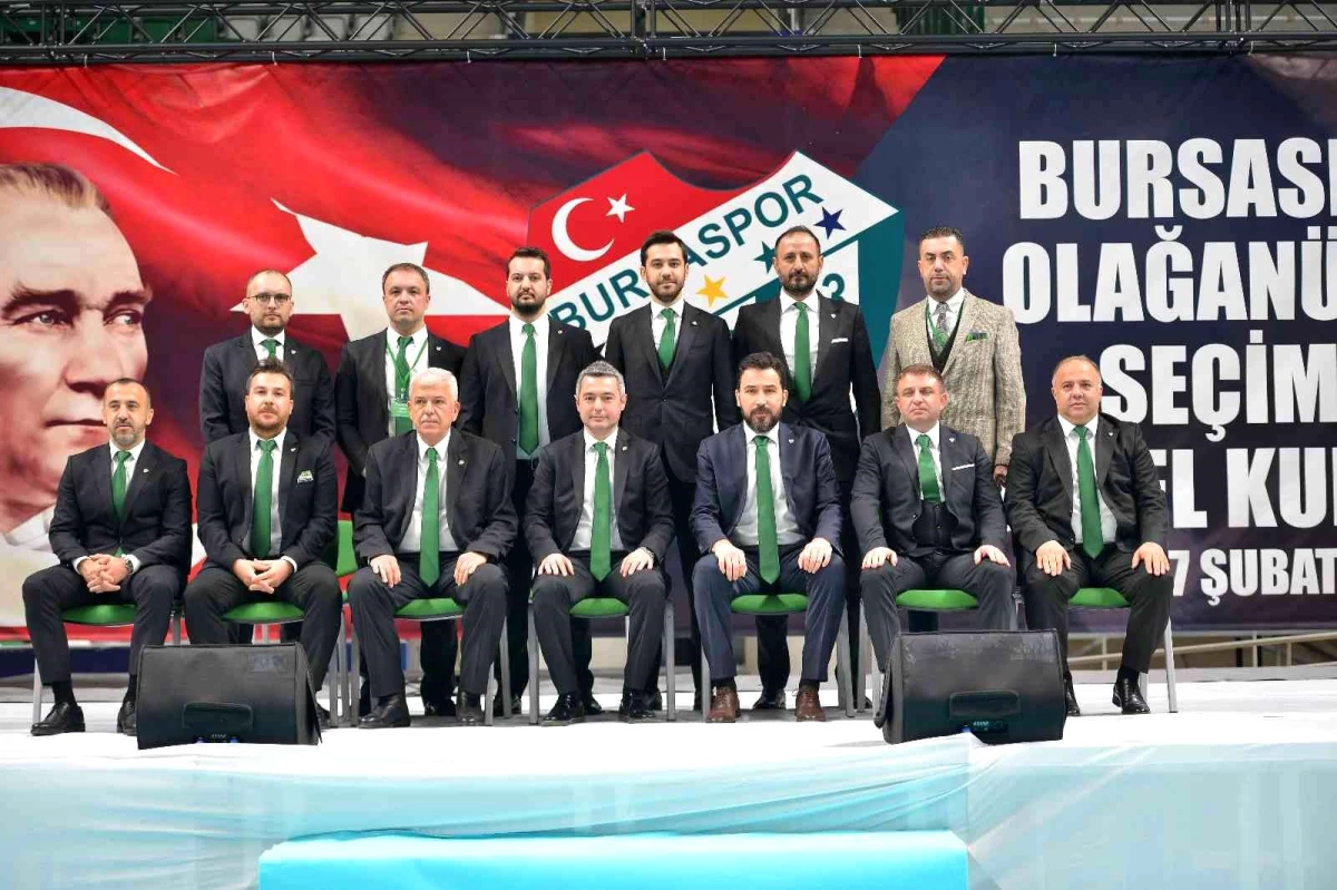 Bursaspor\'da görev dağılımı gerçekleşti