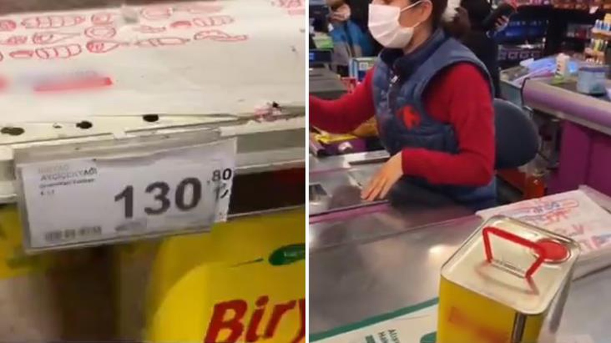 Marketlerin zam oyunu vatandaşı çileden çıkarıyor! Ayçiçek yağı kasaya gelene kadar zamlandı