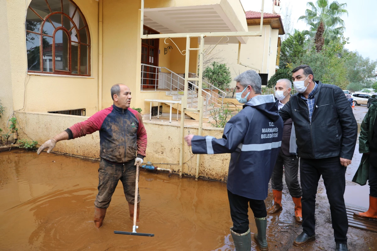 Son dakika haber | Marmaris Belediye Başkanı Oktay\'dan MUSKİ ve DSİ\'ye sel çağrısı Açıklaması