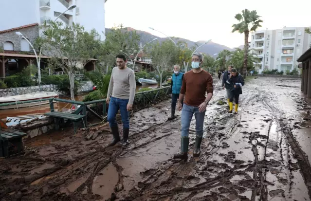 Son dakika haber | Marmaris Belediye Başkanı Oktay'dan MUSKİ ve DSİ'ye sel çağrısı Açıklaması