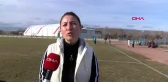 SPOR Nevşehir'de ev kadınlarından oluşan Dimispor, ilk antrenmanına çıktı