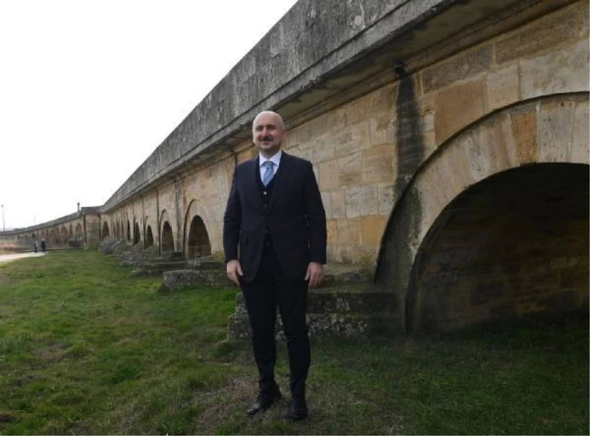 Tarihi Uzunköprü\'de restorasyon sürüyor