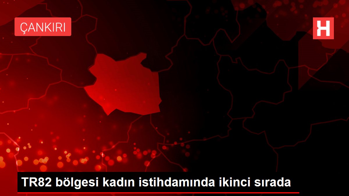 TR82 bölgesi kadın istihdamında ikinci sırada