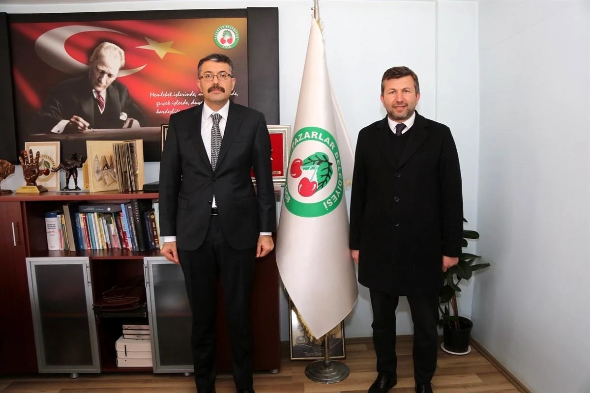 Vali Ali Çelik\'ten Başkan Bilal Demirci\'ye ziyaret
