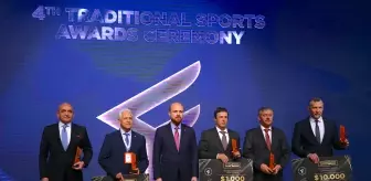 Son dakika haberi... 4. Uluslararası Geleneksel Spor Ödülleri sahiplerini buldu
