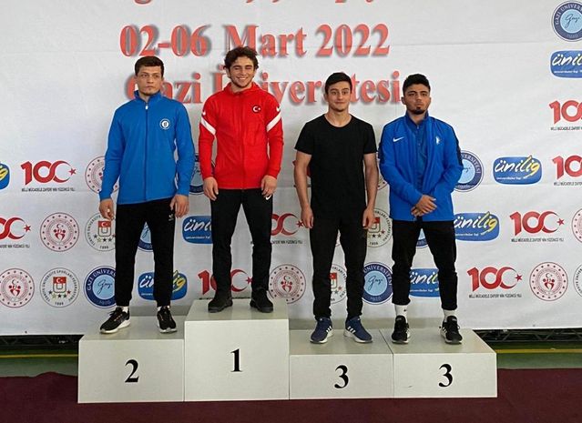 Bartın Üniversitesi sporcuları Türkiye Şampiyonası'nda 7 madalya aldı