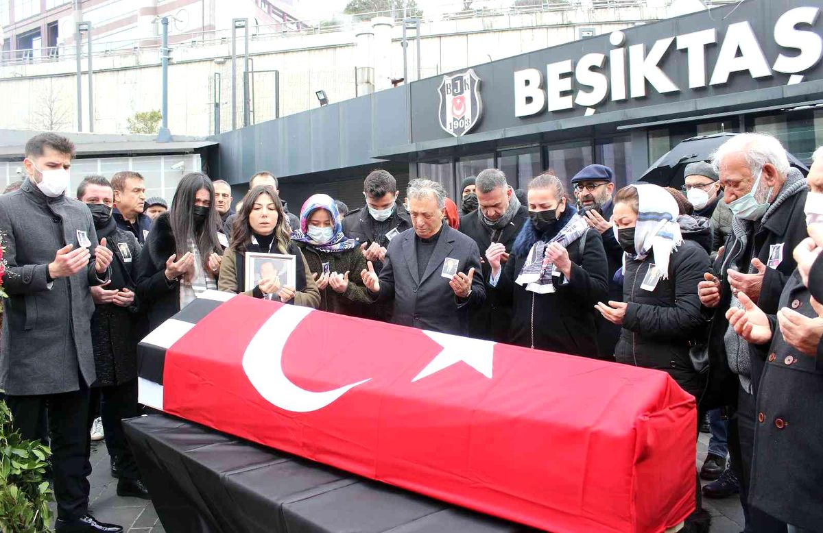 Beşiktaş Kulübü'nde Necip Sever için tören düzenlendi